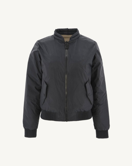 Jott Vendbar Dunjakke Noir/beige Hanoi