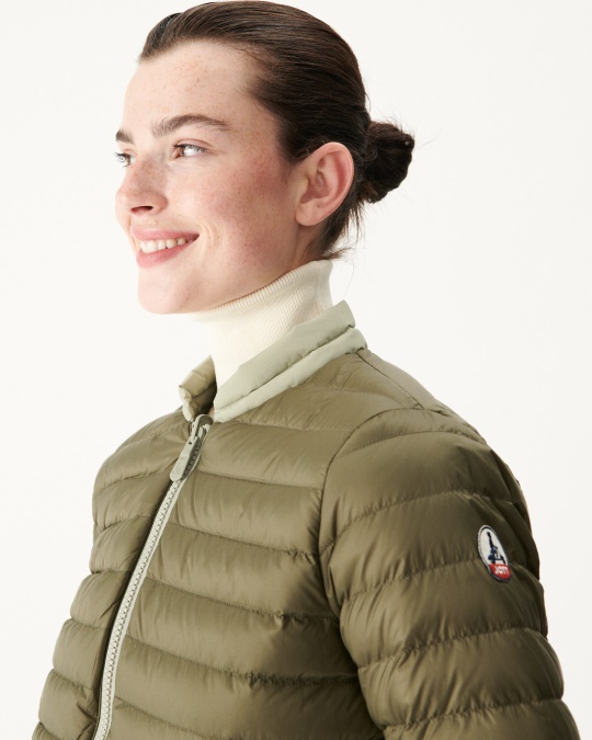 Vendbar Dunjakke Sauge/army Hanoi Jott
