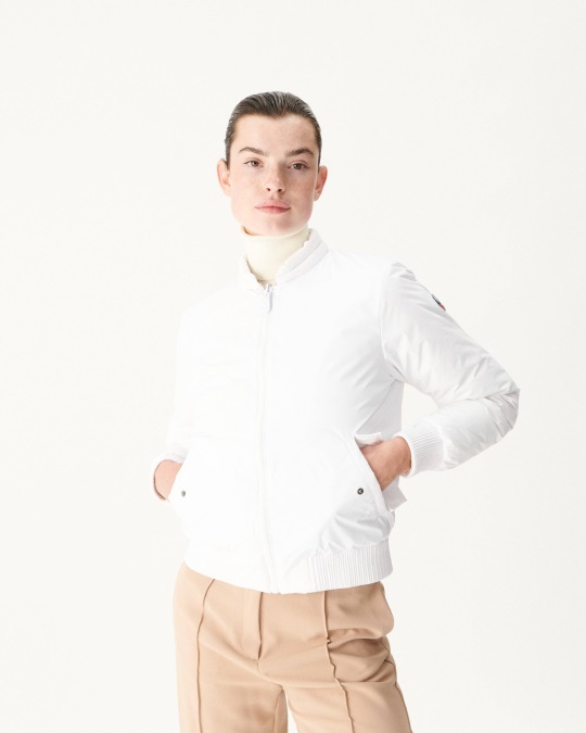 Jott Vendbar Dunjakke Blanc/marine Hanoi