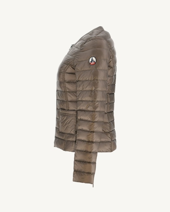 Let Dunjakke Taupe Douda Jott