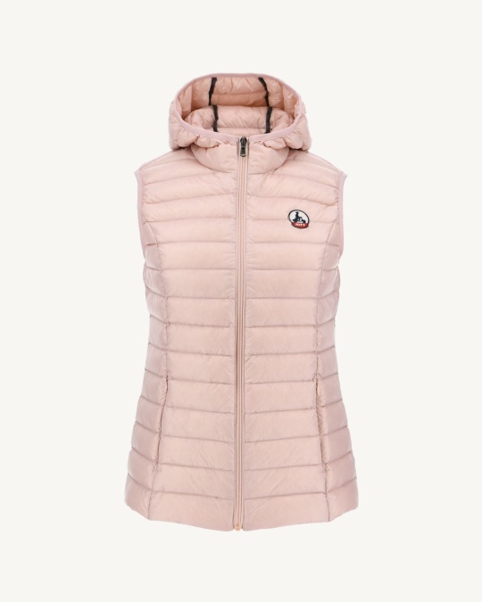 Jott Let ærmeløs Dunjakke Rose Pale Mali