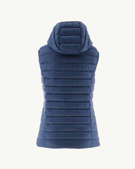 Let ærmeløs Dunjakke Blå Jeans Mali Jott