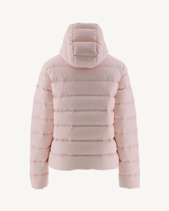 Jott Soft Pink Jane Pufferjakke Med Lige Hætte