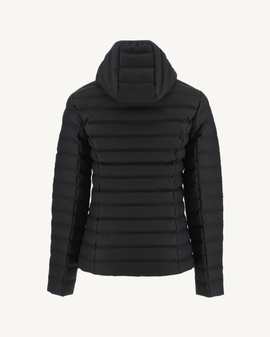 Varm Noir Hættejakke Cloe Jott