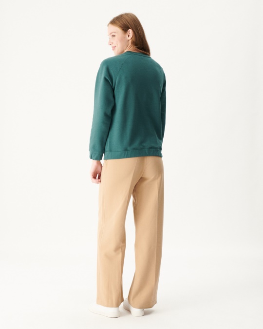 Jott Vert Fonce Sweatshirt Regeringstid