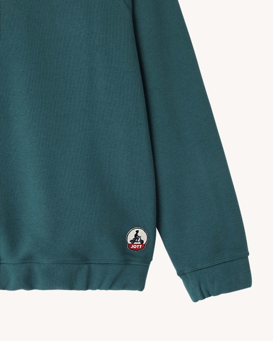Jott Vert Fonce Sweatshirt Regeringstid