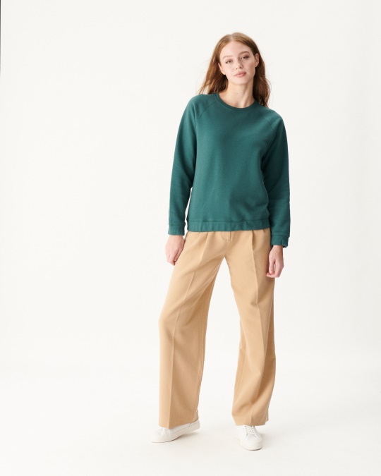 Jott Vert Fonce Sweatshirt Regeringstid