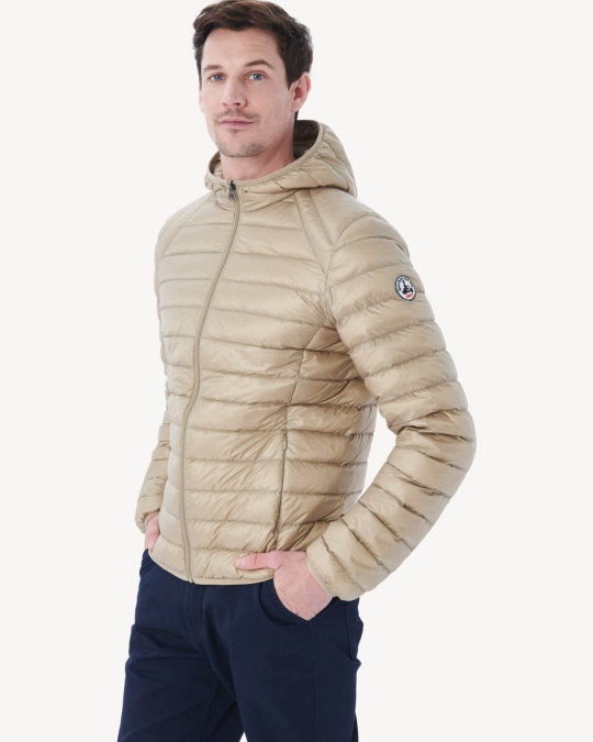Beige Let Dunjakke Nico Jott