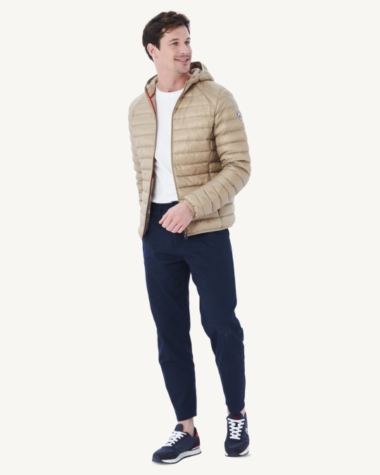 Beige Let Dunjakke Nico Jott