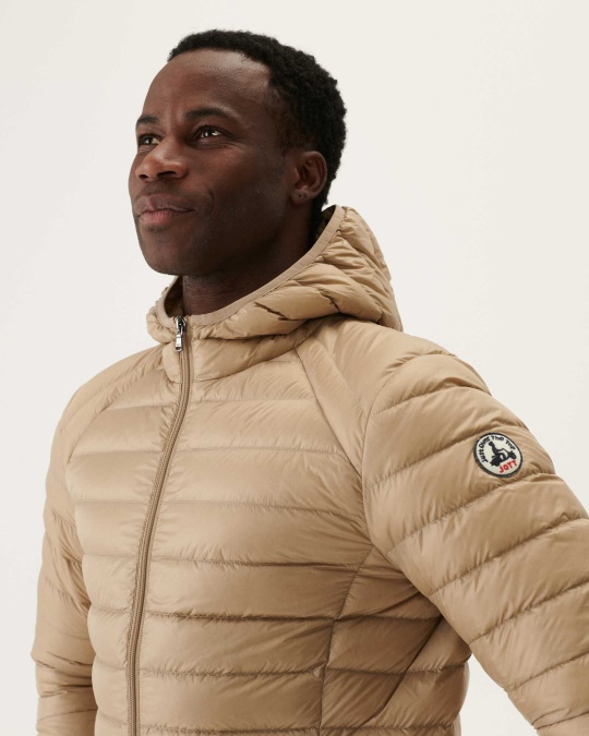 Beige Let Dunjakke Nico Jott