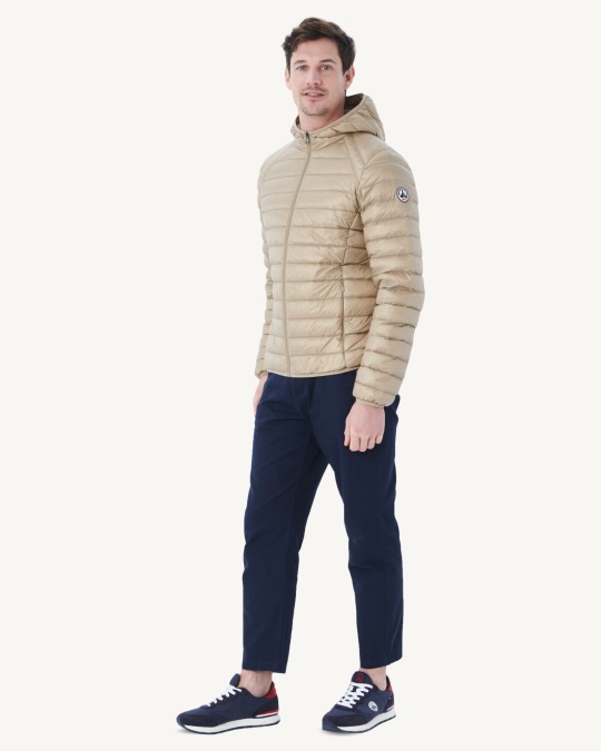 Beige Let Dunjakke Nico Jott