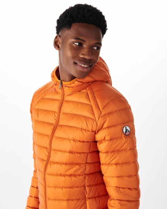 Orange Let Dunjakke Nico Jott