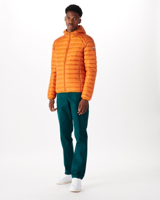 Orange Let Dunjakke Nico Jott