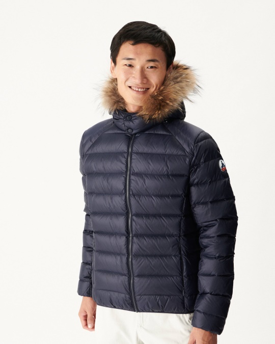 Jott Navy Varm Dunjakke Prestige