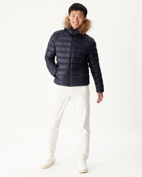 Jott Navy Varm Dunjakke Prestige