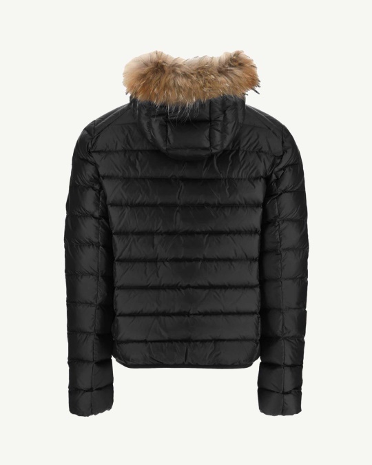 Sort Varm Dunjakke Prestige Jott