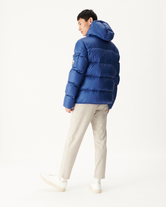 Mørk Denim Hættejakke Java Jott