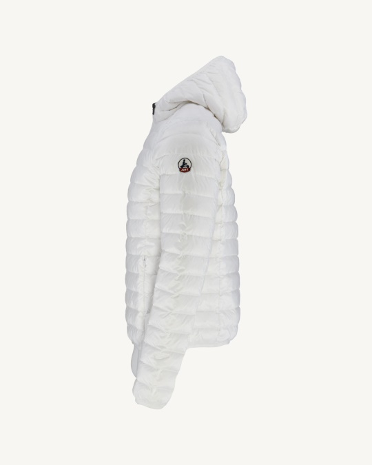 Jott Hvid Let Dunjakke Nico