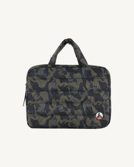 Jott Tonal Militær Print Sag Hateya