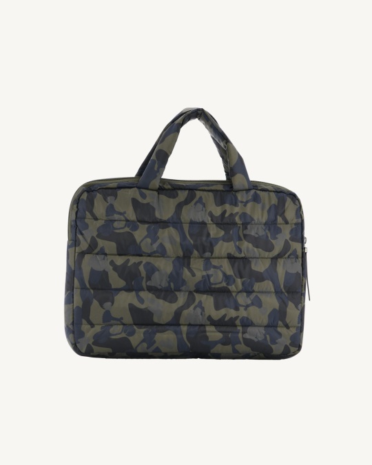 Jott Tonal Militær Print Sag Hateya
