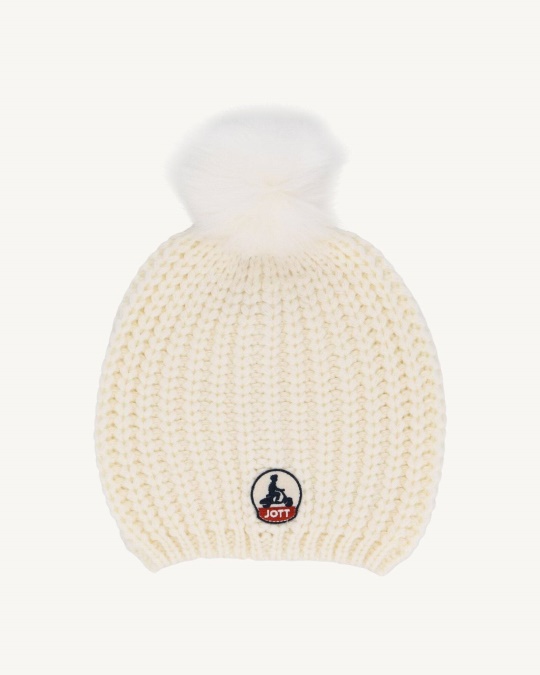 Hvid Beanie Montreal Jott