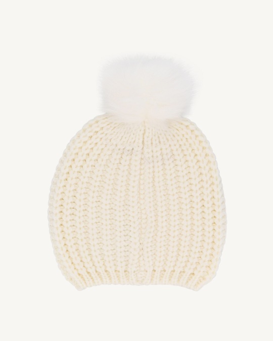 Hvid Beanie Montreal Jott