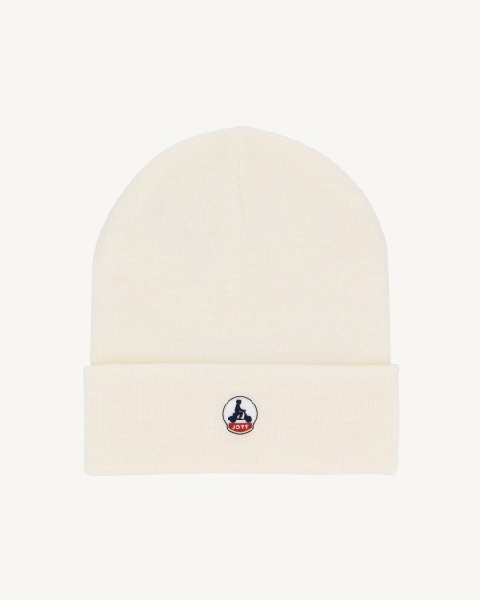 Hvid Beanie Jim Jott