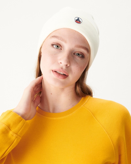 Hvid Beanie Jim Jott