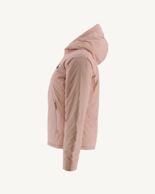 Jott Vendbar Dunjakke Lys Pink/aubergine Vienne