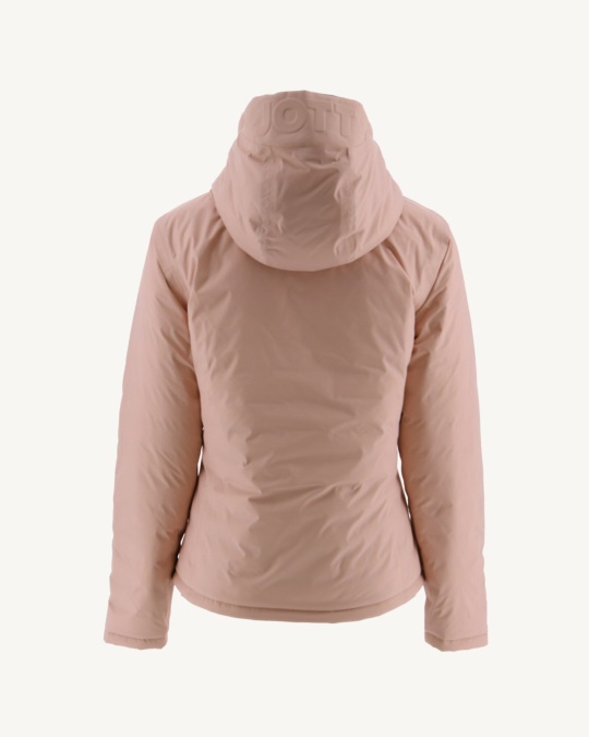 Jott Vendbar Dunjakke Lys Pink/aubergine Vienne