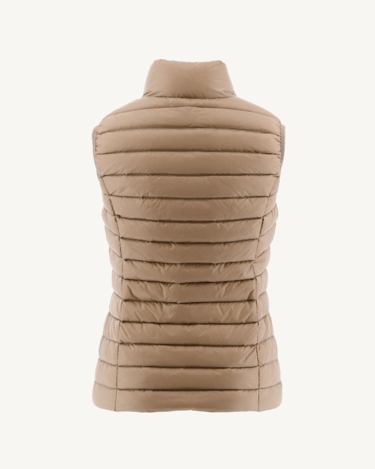 Let ærmeløs Dunjakke Jott Beige Seda