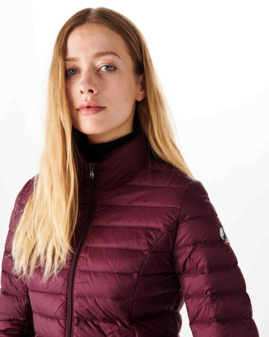 Let Dunjakke Jott Aubergine Cha