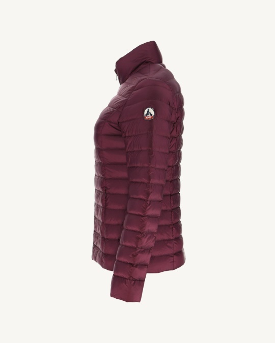 Let Dunjakke Jott Aubergine Cha