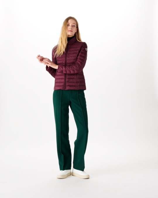 Let Dunjakke Jott Aubergine Cha
