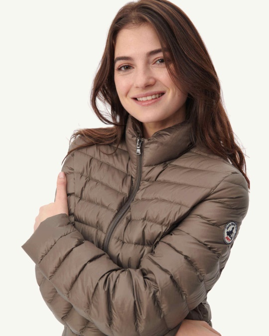 Let Dunjakke Jott Taupe Cha